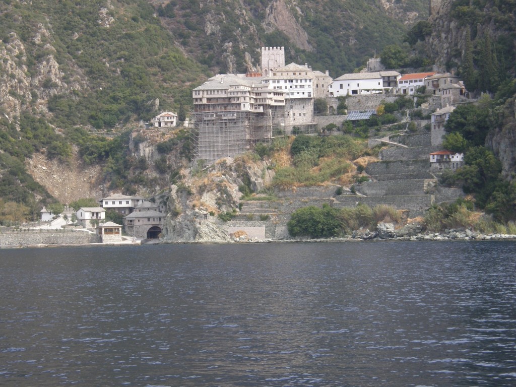 Mănăstire de la Muntele Athos 